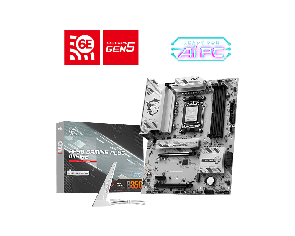 MSI B850 GAMING PLUS WIFI6E